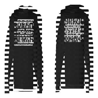 Borracho Pero Buen Muchachointage Divertido Latino Español Camiseta de manga larga - Regaloses