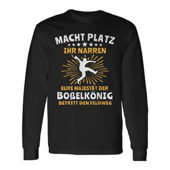 Bossel Majestät Klootschiessen Langarmshirts - Geschenkecke