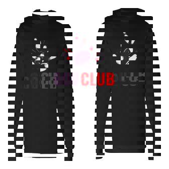 Bowling Series 600 Club Achievement Long Sleeve T-Shirt - Monsterry