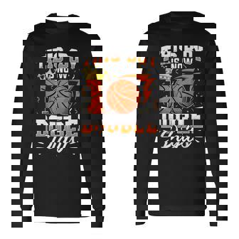 This Boy Double Digits Basketball 10 Year Old Boy Birthday Long Sleeve T-Shirt | Seseable UK