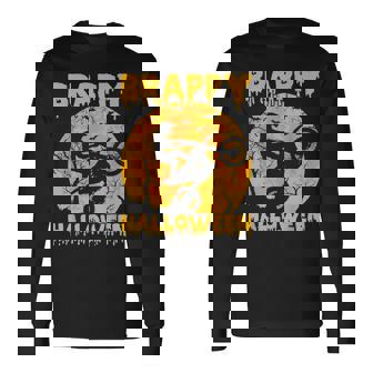 Braaapy Halloween Costume Motocross Dirt Bike Halloween Long Sleeve T-Shirt - Thegiftio