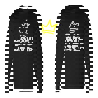 Brawl Master Gamer Gaming Brawler Brawl Long Sleeve T-Shirt - Seseable