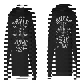 Brooklyn Boxing Club Vintage Distressed Boxing Long Sleeve T-Shirt - Monsterry