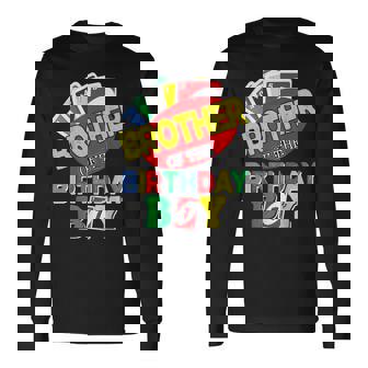 Brother Of The Uno Birthday Boy Uno Birthday Boy Long Sleeve T-Shirt | Mazezy