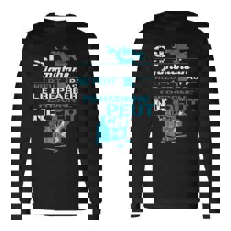 Cadeau Drôle Si Jonathan Ne Peut Pas Le Réparer T-shirt à manches longues - Cadeauxyz