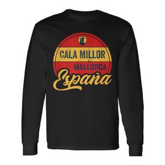 Cala Millor Mallorca Balearic Spain Espana S Langarmshirts - Geschenkecke