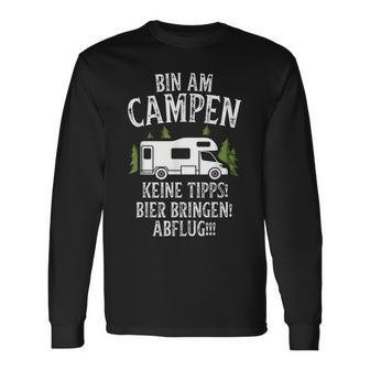 Camping Caravanan Motorhomeintage In Caravan Langarmshirts - Geschenkecke