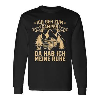 Camping Outdoor Camping Accessories Camper Langarmshirts - Geschenkecke