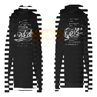 C'est Un Truc De Crochet Tu Ne Comprendrais Pas Avec Nom Personnalisé Long Sleeve T-Shirt - Thegiftio UK