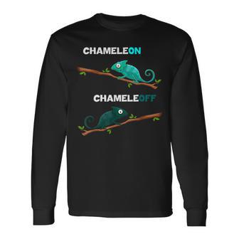 Chameleon Chameleoff Chameleon Slogan Langarmshirts - Geschenkecke