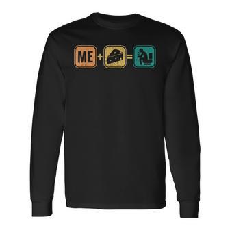 Me Cheese Lactosa Intolerante A Los Lácteos Intolerancia A Camiseta de manga larga - Regaloses