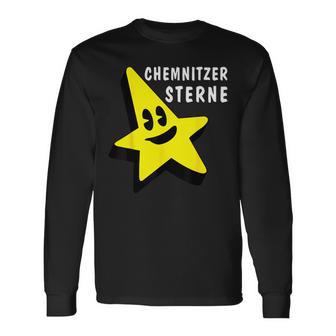 Chemnitz Sachsen Chemnitzer-Stern Graffitis Lustige Sterne Langarmshirts - Geschenkecke