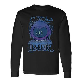 Chibi Omen Agentalorants Gaming Cute Langarmshirts - Geschenkecke