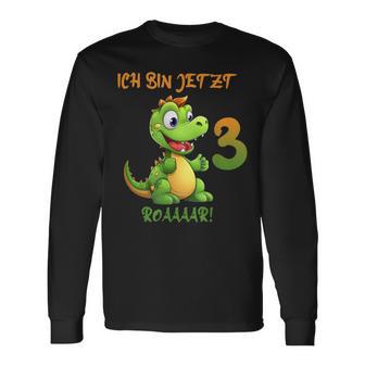 Children's Ich Bin Jetzt 3Rd Birthday Langarmshirts - Geschenkecke