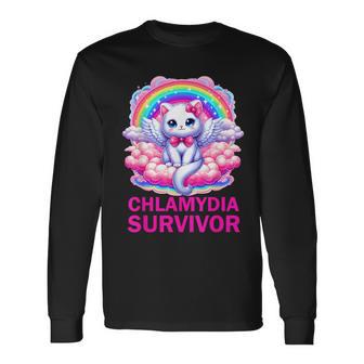 Chlamydia Survivor Chlamydien Std Langarmshirts - Geschenkecke