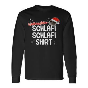 Christmas Sleep Sad Hamster Schlafi Schlafi Langarmshirts - Geschenkecke