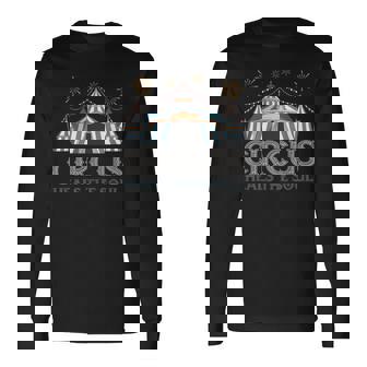 Circus Sana El Alma Alivio Del Estrés Circus Big Top Tent Camiseta de manga larga - Regaloses