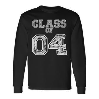 Class Of 2004 For High School College Class Reunion Long Sleeve T-Shirt - Monsterry DE