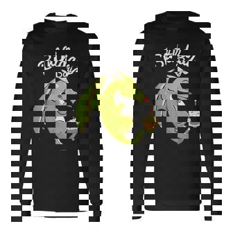 Con Temática De Dragones Para Cumpleañeros Cupcake Candle Fire Camiseta de manga larga - Regaloses