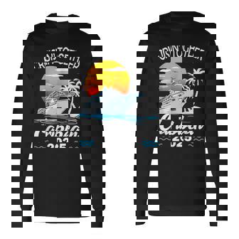 Cruisin Together Caribbean Cruise 2025 Family Vacation Long Sleeve T-Shirt - Thegiftio UK