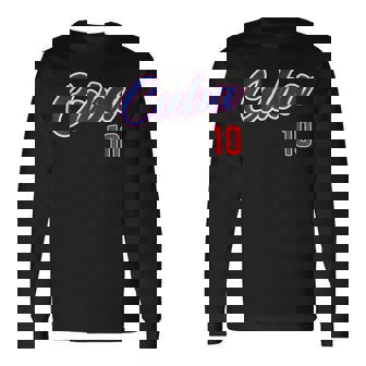 Cuba Patria Yidaiva Cuba Libre Patrimonio Cubano Libre Cuba Camiseta de manga larga - Regaloses