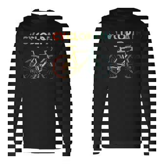 Cyclopath Bicycle Cycling Biker Cyclist Bike Biking Long Sleeve T-Shirt - Thegiftio