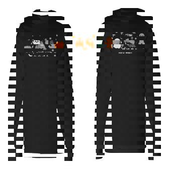 In Da Clerb We All Fam Christmas Thanksgiving Turkey Pumpkin Long Sleeve T-Shirt - Monsterry