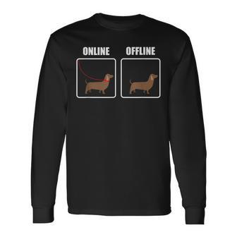 Dachshund Teckel Dog Friend Dog Breed Langarmshirts - Geschenkecke