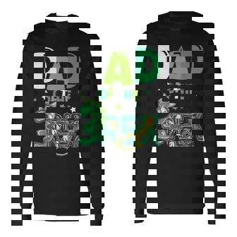 Dad Of The Three Rex Birthday Dinosaur Family Matching Long Sleeve T-Shirt - Thegiftio