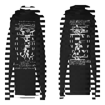 Dainciitruvian Man Guitarrista Divertido Guitarrista Camiseta de manga larga - Regaloses