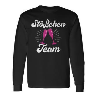 Damen Jga Stösschen Team Crew Langarmshirts - Geschenkecke