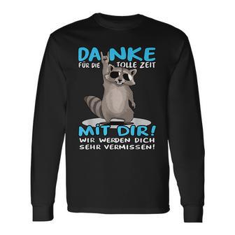 Danke Für Die Tolle Zeit Mit Dir Kollegen Jobwechsel Langarmshirts - Geschenkecke