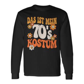 Das Ist Mein 70Er Kostüm 70S 70S Motto Party Outfit Langarmshirts - Geschenkecke