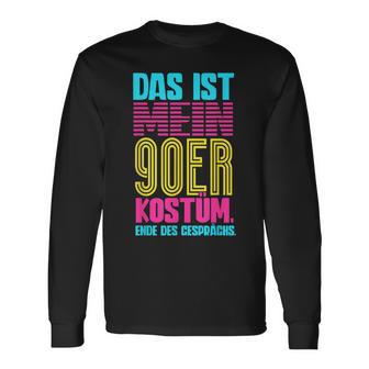 Das Ist Mein 90S Kostüm 90S Langarmshirts - Geschenkecke