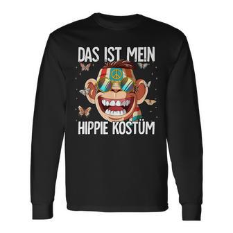 Das Ist Mein Hippie Costume 60S 70S Costume Langarmshirts - Geschenkecke