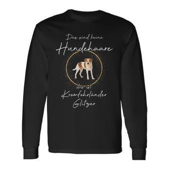 Das Sind Keine Hundehaare Das Ist Kromfohrländer Glitter Langarmshirts - Geschenkecke