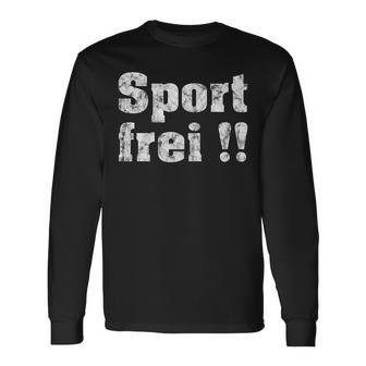 Ddr Sport Free Ostalgia Fan Langarmshirts - Geschenkecke