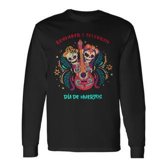 Dia De Muertos Dia De Los Muertos Langarmshirts - Geschenkecke