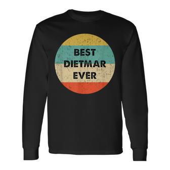 Dietmar First Name Langarmshirts - Geschenkecke