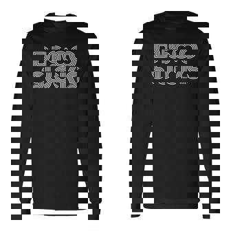 Disco Sucks Retro 70S Vintage Look Long Sleeve T-Shirt - Monsterry