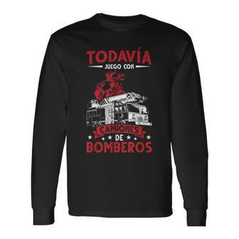 Divertido Regalo Cuerpo De Bomberos Firefighter Camiseta de manga larga - Regaloses