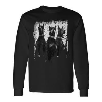 Dobermann Pinscher Dog Lovers And Langarmshirts - Geschenkecke