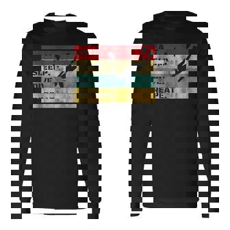 Eat Sleep Dive Repeat Sports Diver Cool Diving Long Sleeve T-Shirt - Monsterry