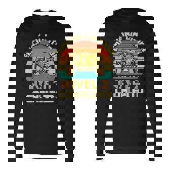 Edición Limitada Nivel 2 Completo Gamer Cumpleaños 2 Años Camiseta de manga larga - Regaloses