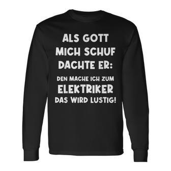 Electrician Electronics Engineer Electrical Engineering Langarmshirts - Geschenkecke