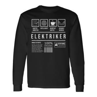 Electricians Saying Electronics Electrics Langarmshirts - Geschenkecke