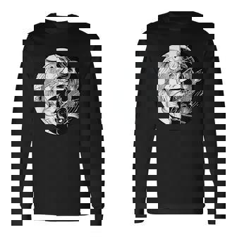 Équilibre Du Poisson Koï Japonais Yin Yang T-shirt à manches longues - Cadeauxyz