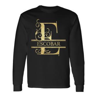 Escobar Name Langarmshirts - Geschenkecke