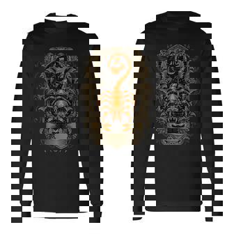 Escorpio Signo Zodíaco Horóscopo Astrología Universo Regalo Camiseta de manga larga - Regaloses