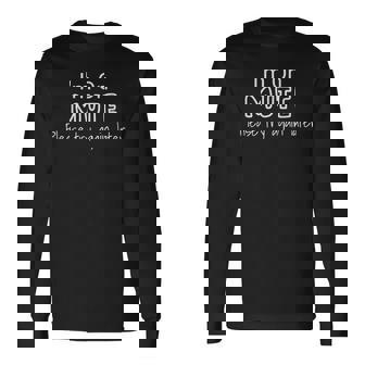 Estoy En Silencio Un Diseño Con El Que Todo Introvertido Puede Relacionarse Camiseta de manga larga - Regaloses